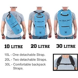 Dry Bag, wasserdichte Tasche, Rucksack, Sack mit Handy-Trockentasche und langem, verstellbarem Schultergurt, ideal für Kajakfahren/Bootfahren/Kanufahren/Rafting/Schwimmen 3 Schnorchelmasken 511qGRHAAlL. SS300 100% zuverlässiger Schutz: Wir glauben, dass Ultra Dry Adventurer Dry Bags die besten da draußen sind. Ihre neuen Trockentaschen halten jahrelang und bieten wasserdichten Schutz auch für die härtesten Benutzer.
Vordertasche mit Reißverschluss: Ermöglicht Ihnen einfachen Zugriff auf wichtige Gegenstände, ohne das Hauptfach aufrollen zu müssen, so dass Schlüssel, Messer, Feuerzeuge und andere persönliche Gegenstände unterwegs schnell greifen können. (nur spritzwassergeschützt)
Wasserdichte Handy-Schutzhülle inklusive Premium-Qualität IPX8. Passt und funktioniert hervorragend mit großen und kleinen Smartphones mit Wasserdichtigkeits-Qualität, auf die Sie sich verlassen können, ultra-klare Fenster ermöglichen tolle Fotos und Videos. Vertrauen Sie Ihr Telefon nicht billigen Gratis!