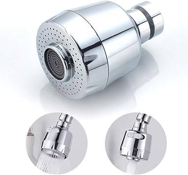 Movable Kitchen Tap Head 360 Rotatable Sink Faucet Sprayer Head