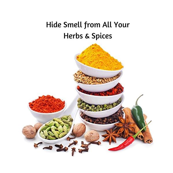 Premium-Smell-Proof-Bags-25-Pack-of-Small-Bags-By-Nordic-Grinders-Leak-Proof-Reusable-Odor-resistant-Keep-the-smell-of-spices-and-herbs-away-4×6-Inches Premium-Smell-Proof-Bags-25-Pack-of-Small-Bags-By-Nordic-Grinders-Leak-Proof-Reusable-Odor-resistant-Keep-the-smell-of-spices-and-herbs-away-4×6-Inches