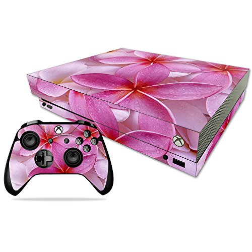 MightySkins Skin Compatible with Microsoft Xbox One X - Flowers | Protective, D…
