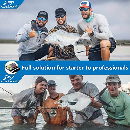 plusinno fly fishing rod and reel combo