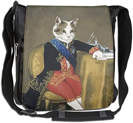 Classic Cat Prince Messenger Bag Shoulder Bag Outdoor Sports Crossbody Bag Side Bag For Men Women