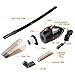 Car Vacuum Cleaner with LED Light, HOTOR DC12-Volt Wet/Dry Portable Handheld Auto Vacuum Cleaner for Car,16.4FT(5M)Power Cord with Carry Bag(Black)
