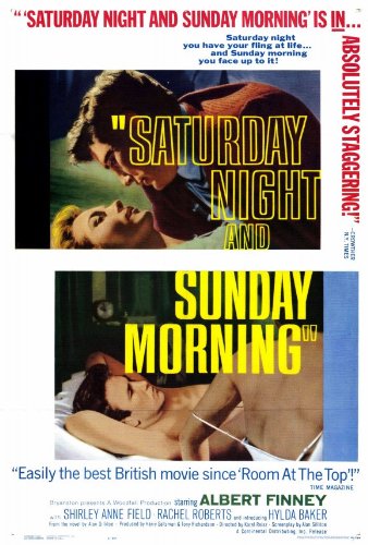 Image result for Saturday Night and Sunday morning poster