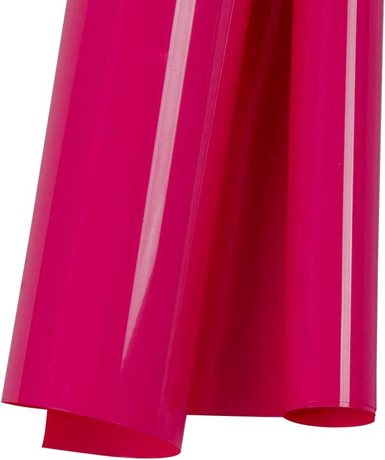 HOHOFILM Pink HTV Vinyl Heat Transfer Vinyl Heat Press Film for DIY Tshirt 21cmx30cm