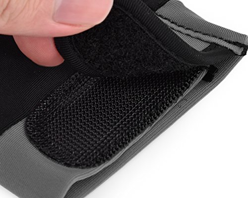 Ace Select Billiard Pool Cue Glove 1 Piece, 3 Fingers Elastic Lycra Stretchable Snooker Glove - Gray - Thumbnail 5