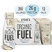 Organic Valley Fuel Vanilla 11 Fl Oz (Pack of 12)