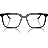 Ray-Ban RX7239 Alain Optics Rectangle Eyeglasses for Men for Women | In Alain Rectangular Prescription Eyewear Frames, Transparent Blue.