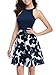MSBASIC Women's Halter Neck Off Shoulder A-line Cocktail Party Dress