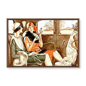Framed Canvas Wall Art for Living Room, Bedroom Classical Theme Canvas Prints for Home Decoration Ready to Hang - 16x24 inches