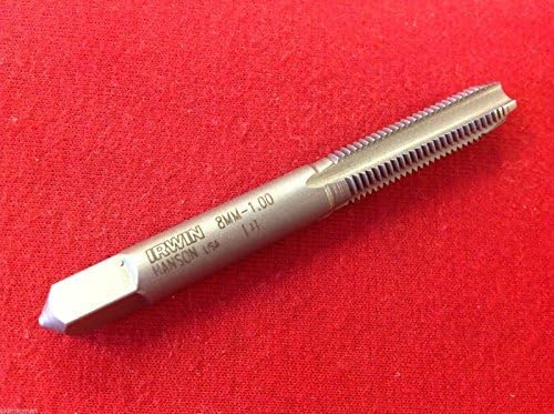 Irwin 1733 ZR M8 X 1.0 Metric 8MM Carbon Steel Plug Hand Tap 4FL USA Made