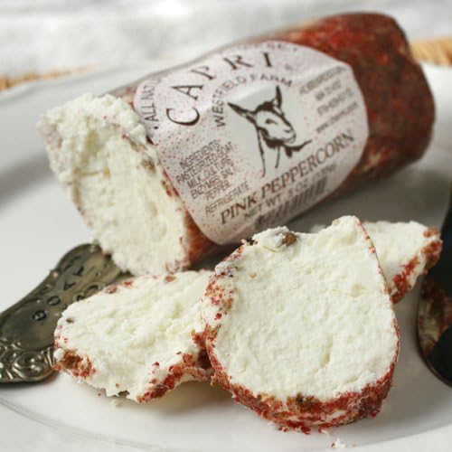 Pink Peppercorn Chevre by Westfield Farm (4 ounce)