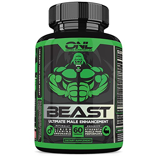 Beast - ultimate 6-in-1 male enhancement testosterone b…