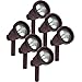 Sterno Low Voltage Cast Aluminum 20W Spotlight (Bronze, 6 Pack)