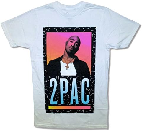 Tupac Shakur 2Pac Eclipse Mens White T Shirt