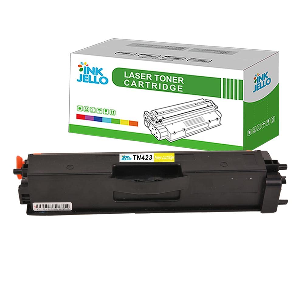 Inkjello Toner Cartridge For Printer, Compatible with Brother DCP-L8410CDW HL-L8260CDW HL-L8360CDW MFC-L8690CDW MFC-L8900CDW TN423-Y (Yellow)