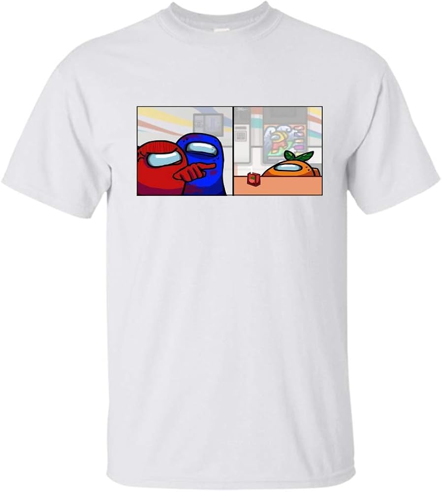 Among Us Funny T Shirt Gift Tee Graphic for Womens Man