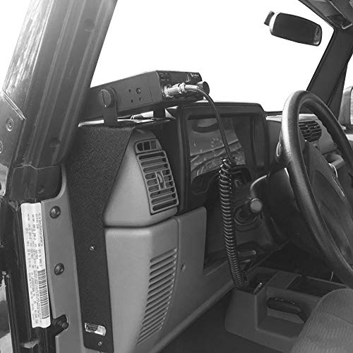 CB Radio Dash Mounting Bracket for 19972006 Jeep Wrangler TJ & Jeep