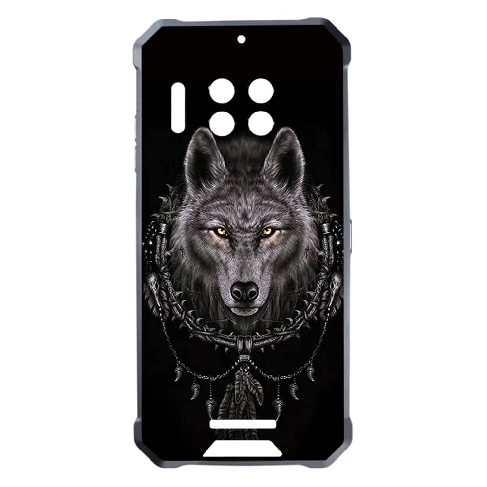 Auotu Silicone Phone Case with camera lens protection TPU Bumper Case Back Cover for Oukitel WP19 / Oukitel WP19 Pro Smartphone (Mode 12)