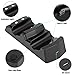 Pecham DualShock 4 Dual Charging Station – PS4/PS4 Slim Controller Charger Dock – Modern Design & LED Indicator – USB Cable & 8 Thumb Grips for Joysticks Included – Black