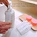 Portable Travel Bottles Set,Polishing Cleaning Gloves Jewelry Polishing Gloves Anti-Tarnish Removal Gloves for Jewelry.