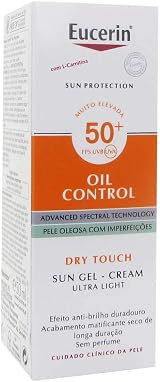 Eucerin Sun Oil Control Gel-Cream SPF50+ Face Sunscreen view 2