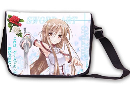 Siawasey Sword Art Online Anime Kirigaya Kirito Messenger Bag Backpack Shoulder Bag - Image 288