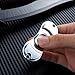Fypo Fidget Hand Spinner, Stress Reducer Relief Toy High Speed Stainless Steel Ceramic Bearing Hybrid Time Killer For ADD ADHD Anxiety (Silver, Two Sides)