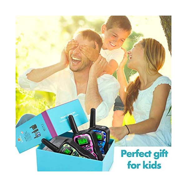 Nestling-Walkie-Talkies-3-Pack-Upgraded-Version-Camouflage-Exterior-8-Channels-2-Way-Radio-Toys-with-Backlit-LCD-Flashlight-3-Miles-Range-for-Kids-Indoor-Outdoor-Activity Nestling Walkie Talkies 3 Pack, Upgraded Version Camouflage Exterior 8 Channels 2 Way Radio Toys with Backlit LCD…