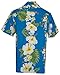 Hawaiian Shirts Mens Hibiscus Flower Print Beach Party Aloha