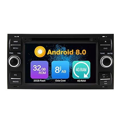 KUNFINE® Octa Core 4 GB Ram Android 8,0 Auto DVD GPS Navegación Multimedia Player ...