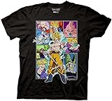 Ripple Junction Dragon Ball Z Character Frame Collage Adult T-Shirt
