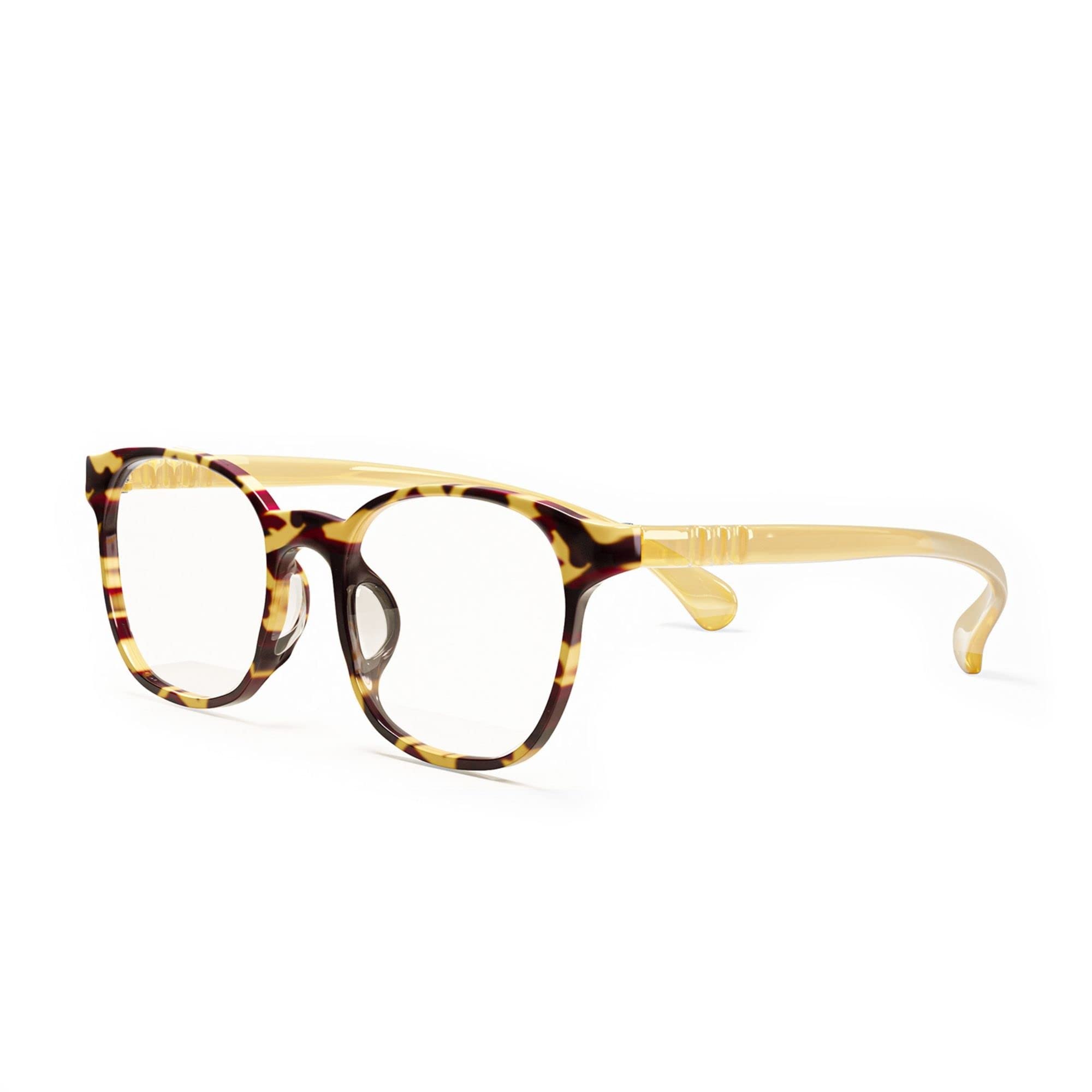 Ocushield Premium Blue Light Blocking Glasses - Prevent Eye Strain from Computers, Reading, Gaming, TV & Phones | Developed by Optometrists | For Kids | Non Prescription (Kids Parker, Tortoise)