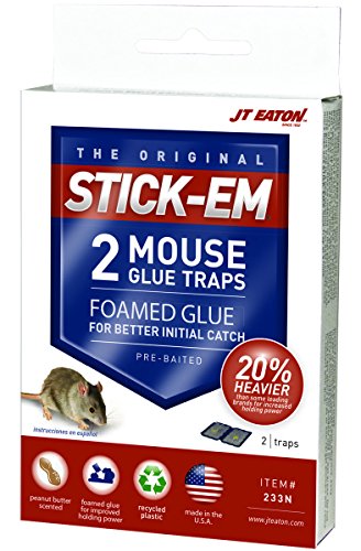 JT Eaton 233N Stick-Em Mouse Size Glue Traps