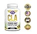 Optimum Dosage CLA 2000 mg 120 Count Softgels Best Belly Fat Burner Weight Loss Pills Lose Weight Fast High Potency Pure Safflower Oil Conjugated Linoleic Acid (CLA for Men and Women 1250