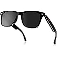 Smart Sunglasses, 5.3 Bluetooth Audio Glasses for Men Women, Remote Photography, Open Ear Sound With Mic & Speakers, Polarized Lenses, Automatic Noise Reduction, Touch Voice Assistant (E13)