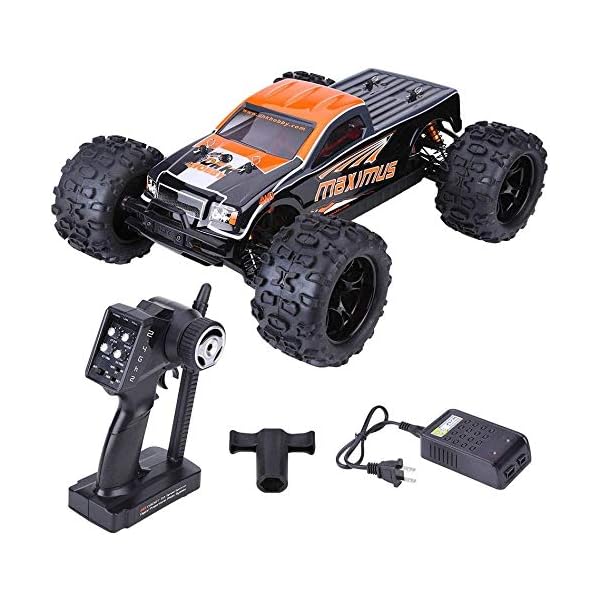 4WD Professionelle Remote Control Car 85km / h High Speed ​​Off Road RC Truck 2,4 GHz Funksteuerung Elektrisches…
