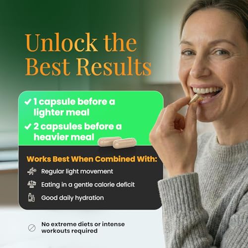 All in 1 Appetite Support - Appetite Suppressants for Women and Men - Weight Loss Pills that Work Fast - Clinically Studied Gut Health Prebiotic + Probiotics + Natural Extracts - 30 Day Supply