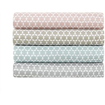 Madison Park 3M Microcell Moisture Wicking Stain Resistant, Queen, Blush