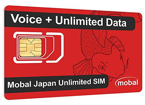 Japan Unlimited SIM by Mobal. Get Unlimited Data and a Japanese Number. Now With Reduced Call Rates. No Contracts, No Termination Fees