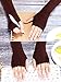 Bememo 3 Pairs Winter Long Fingerless Gloves Knit Elbow Length Gloves Thumb Hole Arm Warmers for Women Girls (Color Set 5, Long Type)