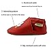 SAYOYO Baby Chicks Soft Sole Leather Infant Toddler Prewalker Shoes (Red, 12-18 Months)
