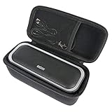 Khanka Hard Travel Case Replacement for DOSS SoundBox Pro Portable Wireless Bluetooth Speaker V4.2 (Black)