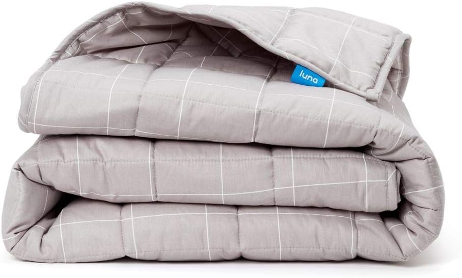 Amazon.com: Luna Adult Weighted Blanket | 25 lbs - 60x80 - Queen Size