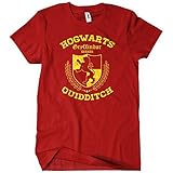 Gryffindor Quidditch Seeker Mens Funny T-Shirt Harry Wizard Potter Hogwarts Cup