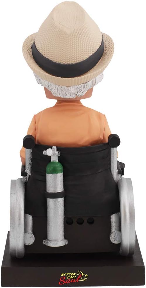 Royal Bobbles Better Call Saul Hector Salamanca w/Working Bell Collectible Bobblehead Statue, Colored, 8 inches - Image 4