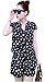 AvaCostume Womens Short Sleeve Casual Drawstring Short Jumpsuit Romper