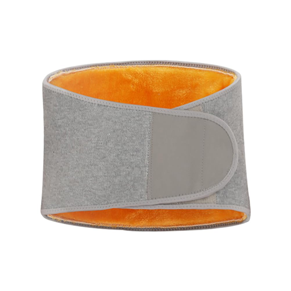 Kidney Warmer Women Men: Winter Abdomen Waist Supports Men Women Winter Thicken Thermal Plush Waist Warmer Lumbar Supports Kidney Warmer Band Lumbar Back Belt Wrap L