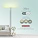 TaoTronics Smart LED Floor Lamp with Alexa Voice Control Built-In, 65” / 166 cm Dimmable Lamp with 3000 K Warm Light for Living Room, Bedroom, and Office