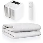 HydroSnooze Water Cooling &amp; Heating Mattress Pad, Temperature Control Bed Cooling System, Cooling Mattress Topper Perfect for Hot Sleepers,Temp Range of 59-131&deg;F, King Bed Size (71" W x 79" L)